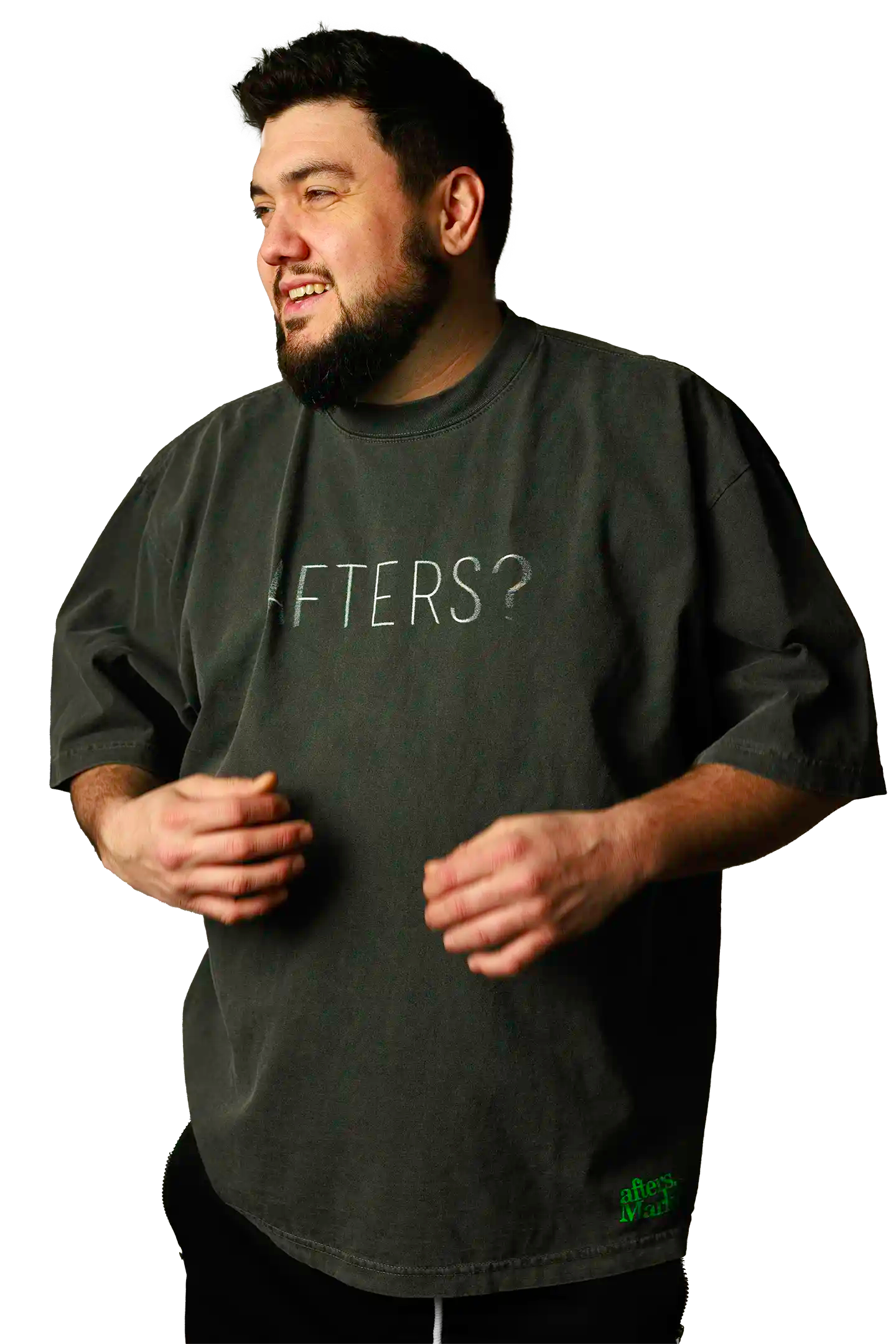 Afters? - Vintage Black - Box Fit